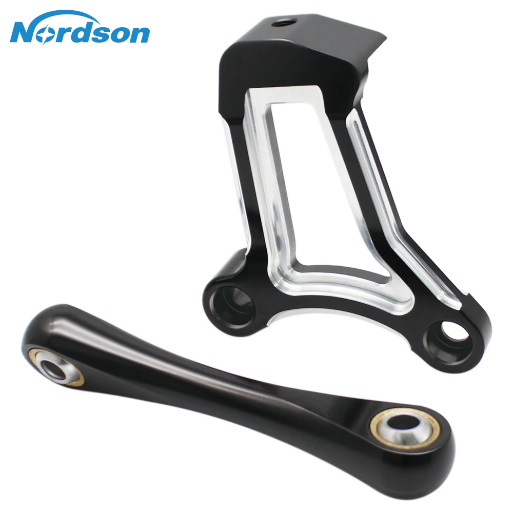 Nordson Motorcycle Parts Cut Front Engine Mount Bracket Stabilizer Link For Harley Touring Electra Road Glide 2009-2016