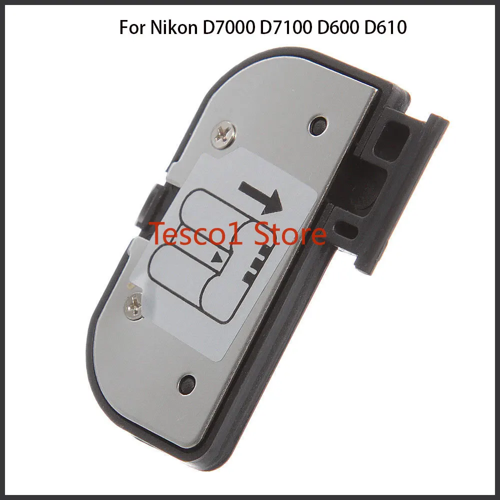 غطاء طرف بطارية أصلي جديد تمامًا ، لكاميرا Nikon D7000 D7100 D600 D610 ، غطاء ، قطع غيار DSLR