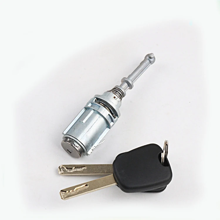 CHKJ Auto Vorne Links Tür Schloss Mit 2 Schlüssel Für Citroen C2 C3 2002-2010 Auto Änderung Ersatz Lock core Schlosser Werkzeuge