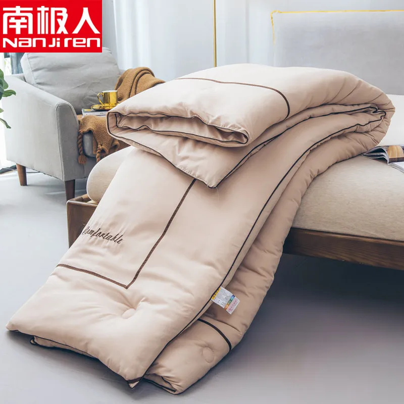 

SF High Grade Winter Down Comforter Filler 4kg Weight 2.2*2.4M New Design Comforter Blanket Simple Style Winter Warm Duvet Quilt