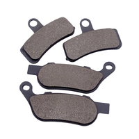 Motorcycle Front and Rear Brake Pads Fit for Harley Dyna Night Train FXSTB Rocker FXCW FXCWC Breakout FXSB Blackline FXS