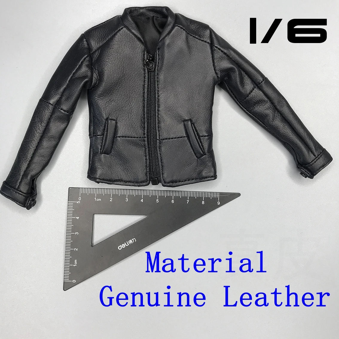 

New Arrival 1/6th Genuine Leather Material Shirt Jacket Tops Model For Usual 12inch Body Action Collectable