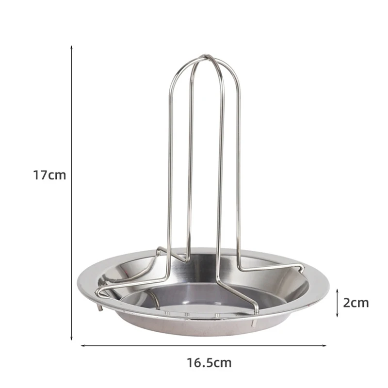 LMETJMA Chicken Roaster Rack With Bowl Carbon Steel Beer Can Chicken Turkey Roaster BBQ Grill Rack Stand Holder Tray KC0229