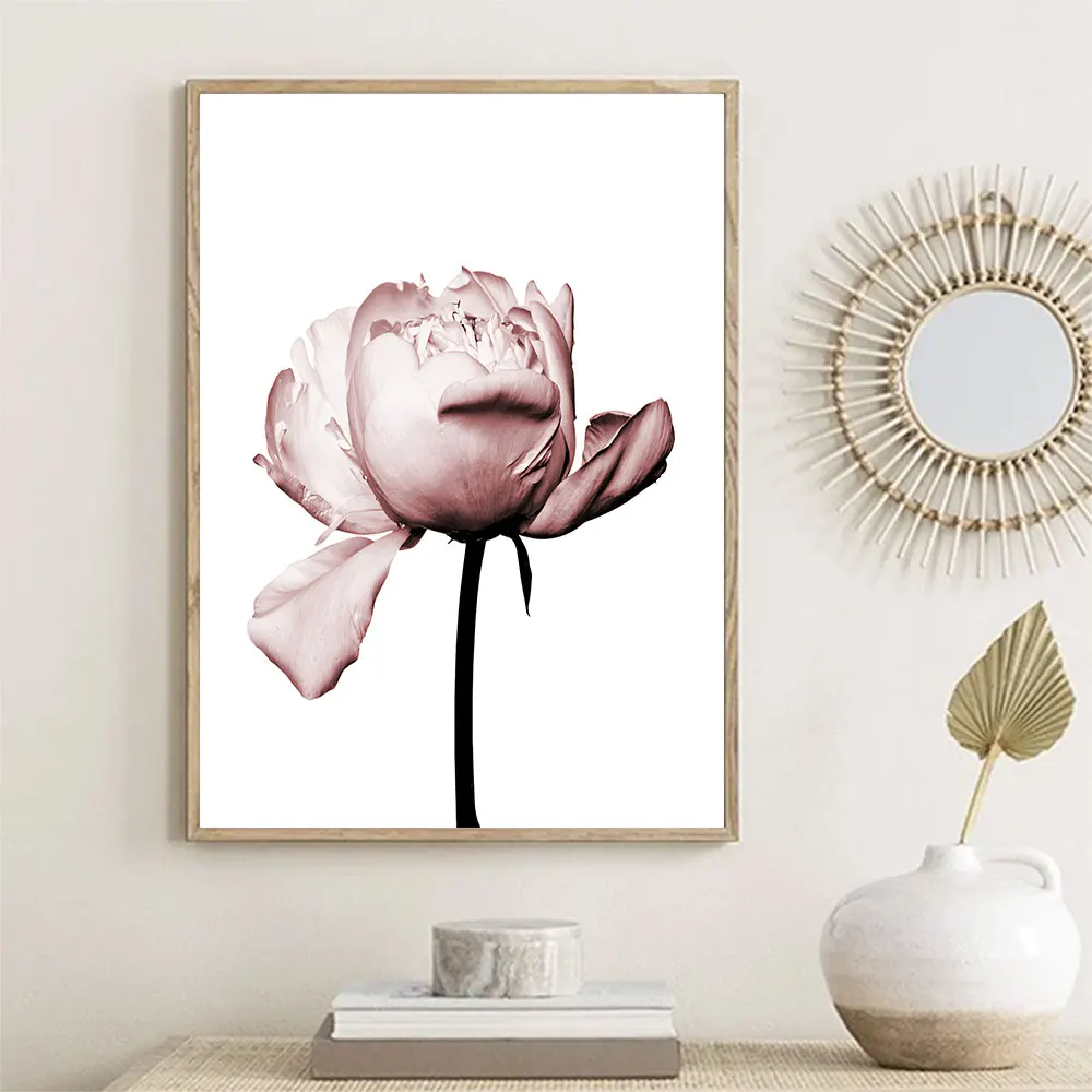 

Islamic Wall Art Canvas Poster Pink Flower Old Gate Muslim Minimalist Quotes Print Decorative Picture Painting Mosque Decor