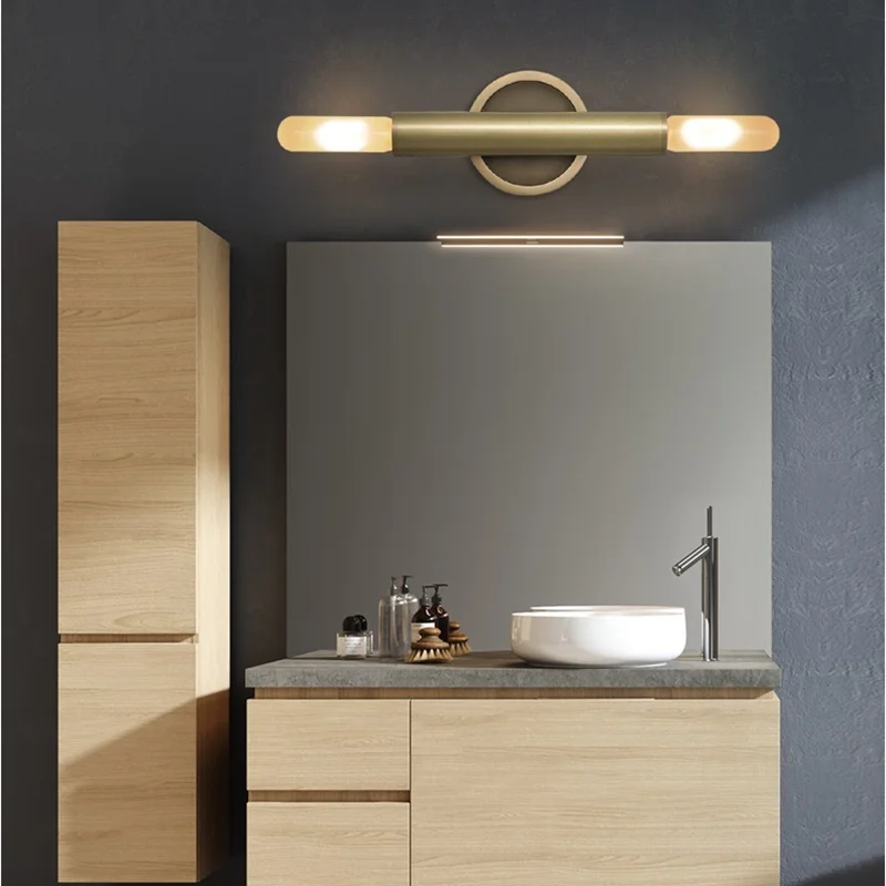Le Pentagone Sconce post modern up down wall light Nordic wall lamp gold for bedside hotel vintage home interior decoration lamp image 5