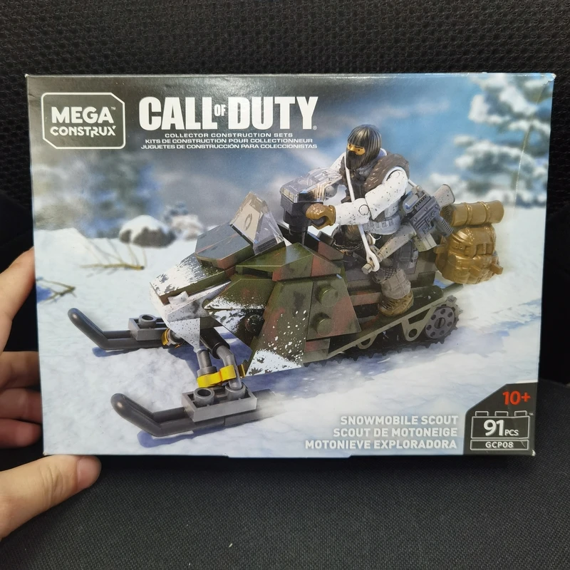 

Mega Construx Call of Duty COD Snowmobile Scout GCP08 TOY New
