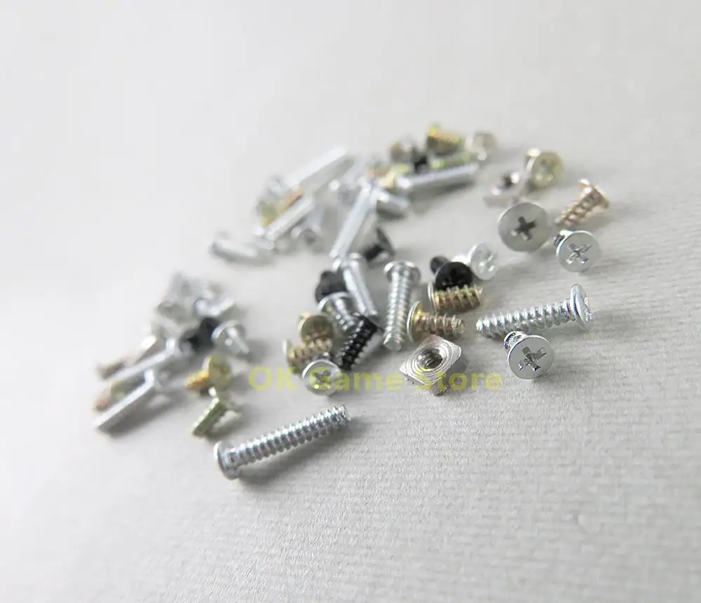 1set Replacement Full Set Screw For Nintend New 3DSXL 3DSLL Head Screws Set for new 3ds xl ll Game Console Shell