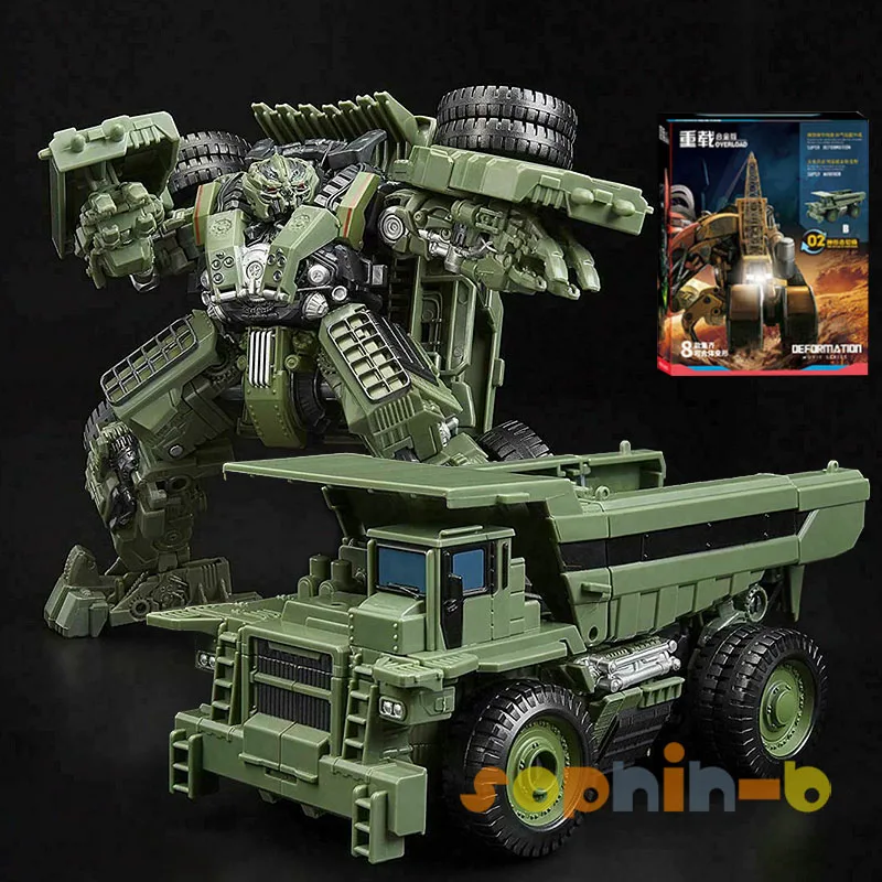 Transformed Movie Devastator Constructicon Rampage Long-Haul Scrapmetal KO Version Figure