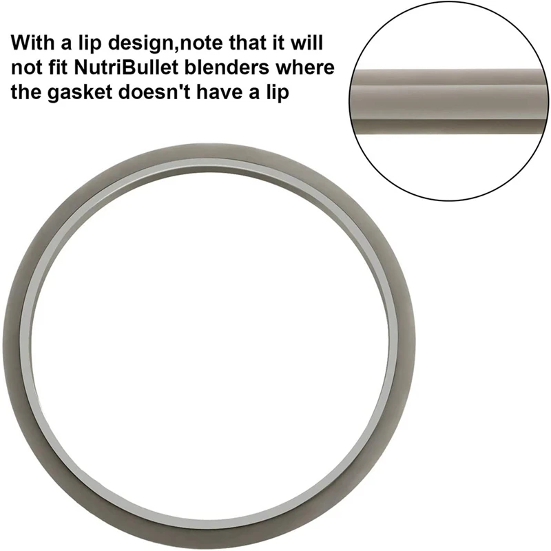 Replacement Parts 32 Oz Cup and Blade and Seal Ring Rubber Gaskets Replacement, Compatible for Nutribullet