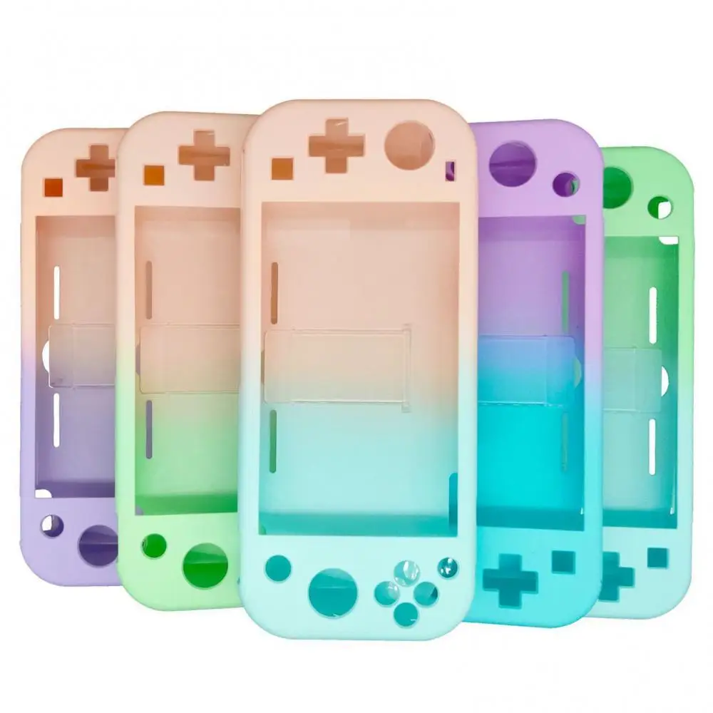 Gradient Protective Decoration Shell Game Console Host Protector for Switch Lite Games Accessories