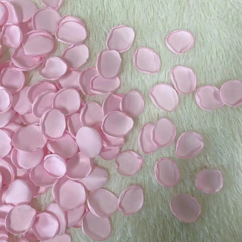 100Pcs/Bag New Rose Petals Handmade for Wedding Artifical Accessories Marriage Decoration Valentine