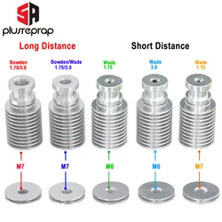 V6 Cooling หลอดโลหะ J-Head Hotend บล็อก Extruder สำหรับ1.75Mm 3.0Mm ยาวหรือสั้นระยะทาง3D เครื่องพิมพ์ขายส่ง