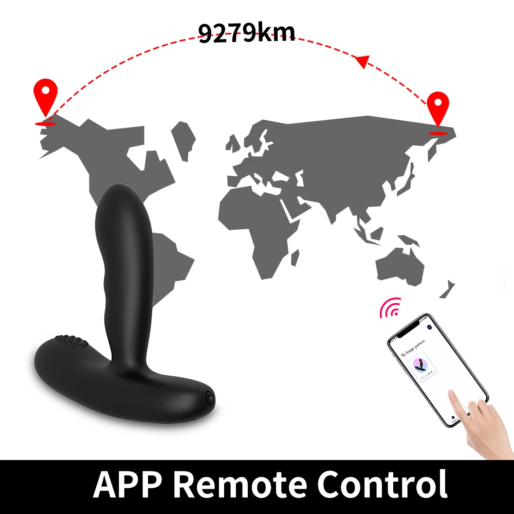 APP عن بعد ذكر تدليك البروستاتا دغدغة الشرج بعقب المكونات ألعاب جنسية هزازة ضد الماء للرجال البروستاتا محفز مدلك المكونات الشرج Sexshop