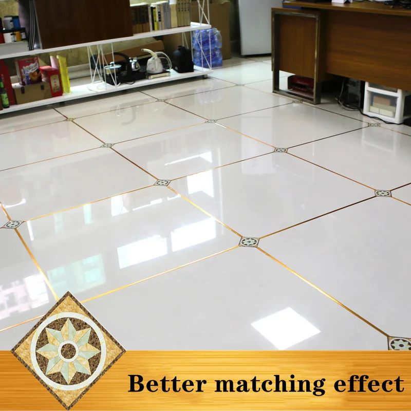 18pcs Self Adhesive Tile Stickers Durable Waterproof PVC Art Diagonal Floor Wall Decals Backsplash Applique diy Home Decorative