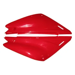 Motorcycle Side Covers for Suzuki Qingqi Genesis GS200 GXT200 QM200GY 200cc Motocross Panel Dirtbike Plastic motorbike Protecter