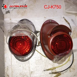 Alconstar- Retro Motorcycle CJ-K750 750cc Rear Fender Rear Light Taillight For BMW R1 R51 R72 Ural M72 K750 Motor Accessories