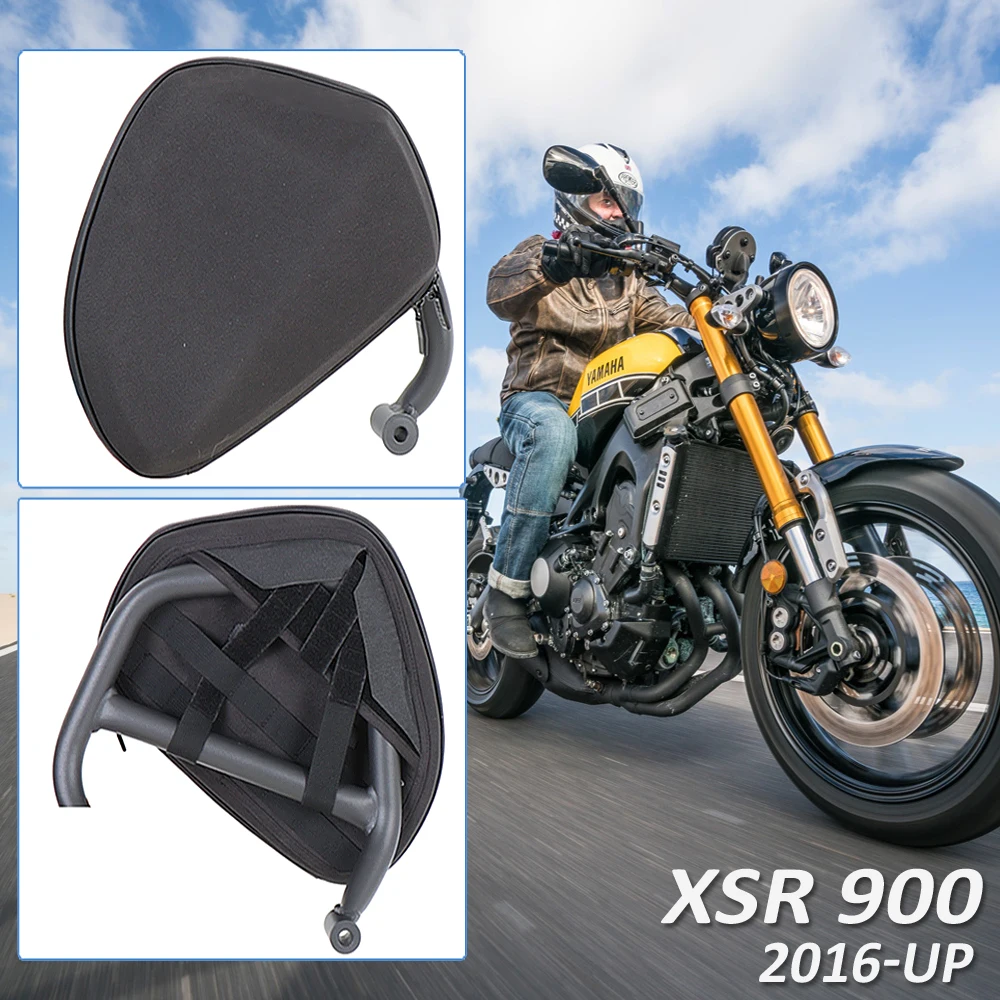 XSR900 Crash Bar Bags Motorcycle Waterproof Repair Tool Placement Bags FOR YAMAHA XSR 900 2016-up