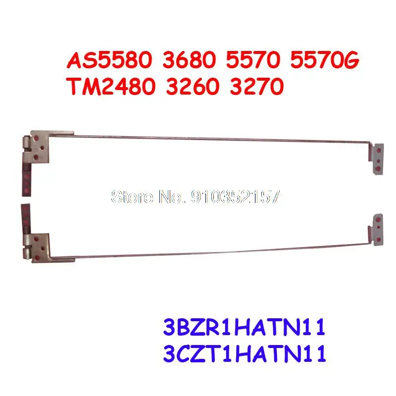 Bisagra LCD para ordenador portátil, para Acer AS5580 5580 3680 5570 5570G TM2480 3260 3270 3BZR1HATN11 3CZT1HATN11 14,1 'A Set