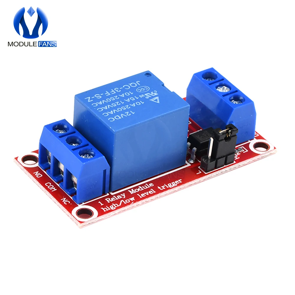 One 1 Channel 1ch Relay Module Board Shield for Arduino with Optocoupler Support High and Low Level Trigger Module