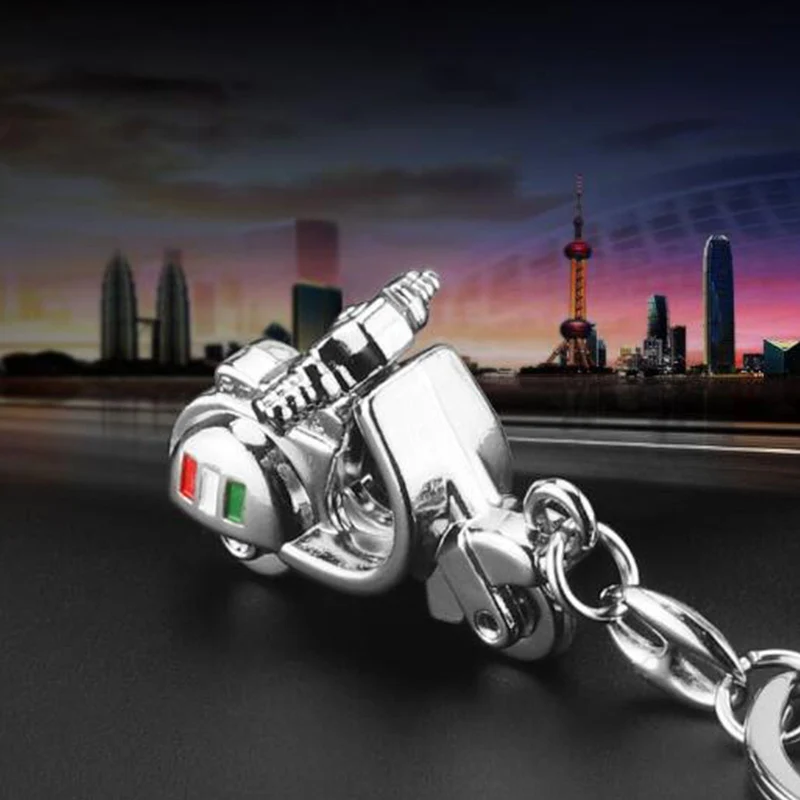 3D Motorcycle Car Key Ring Chain for APRILIA PIAGGIO KTM Kawasaki Ducati Suzuki Yamaha Harley Honda bmw Vespa Keychain Keyring