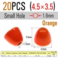 Orificio 4.5X3.5 Naranja