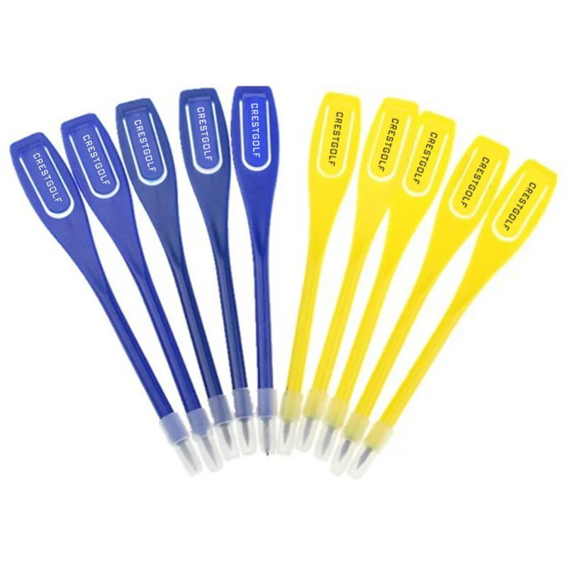 Customized logo Plastic Golf Pencil Golf Clip Score Pencil Golf accessories wholesale 500pcs/lot