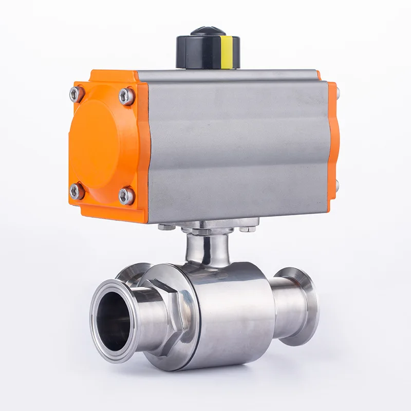 Filling machine rotary valve, energy storage valve, pneumatic valve joint, stainless steel quick-loading clamp ball valve