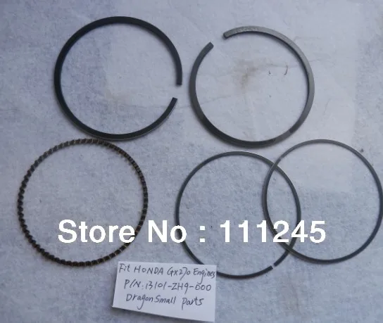 GX270 PISTON RING SET 77MM FOR HONDA GX-270 & MORE 270CC 9HP 4 STROKE MOTOR 3.5KW GENERATOR WATER PUMP KOLBEN RINGS 3689585