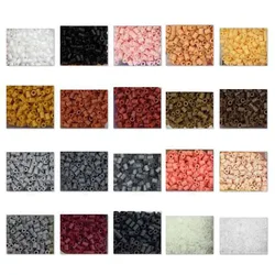 Perles Hama pour enfants, 2.6mm, 1000 pièces/sac, perles de fer pour documents, puzzle pixel bricolage, jouet cadeau fait main de haute qualité