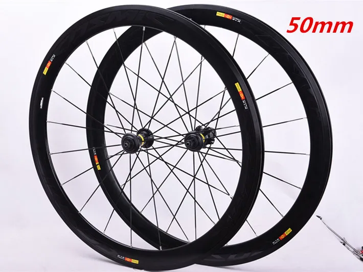 Newest high quality30/40/50mm Original Hot sale 700C alloy V brake bike wheels BMX road bike wheelset road aluminum cosmic elite