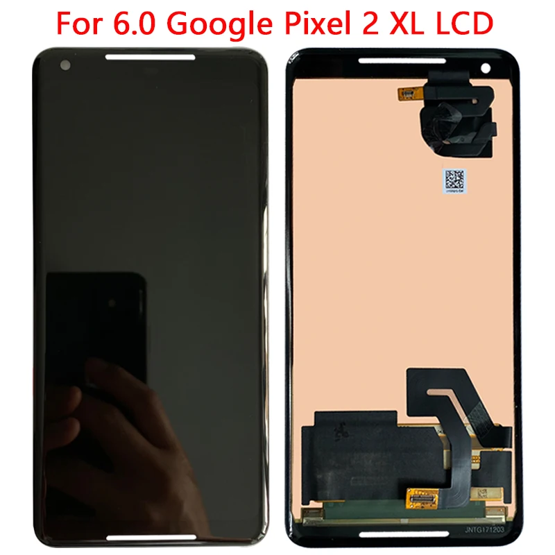 AAA Quality Pixel 2xl LCD For HTC Google Pixel 2 XL LCD Display 6.0'' Touch Screen Digitizer Assembly Pixel 2 XL Screen Repair