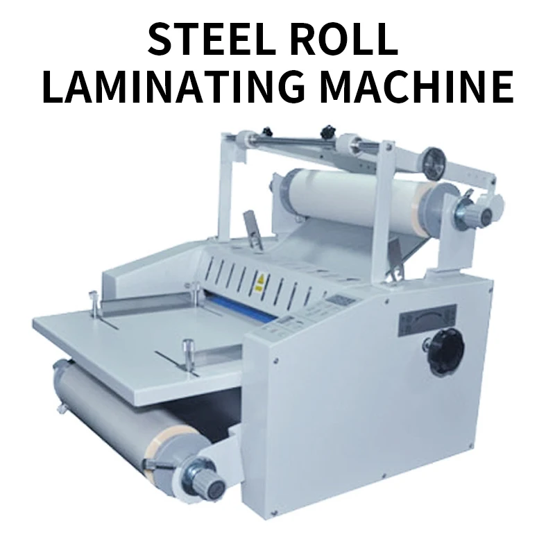 Steel roll laminating machine high speed hot laminating cold laminating machine belt peritoneal laminating machine anti-curling