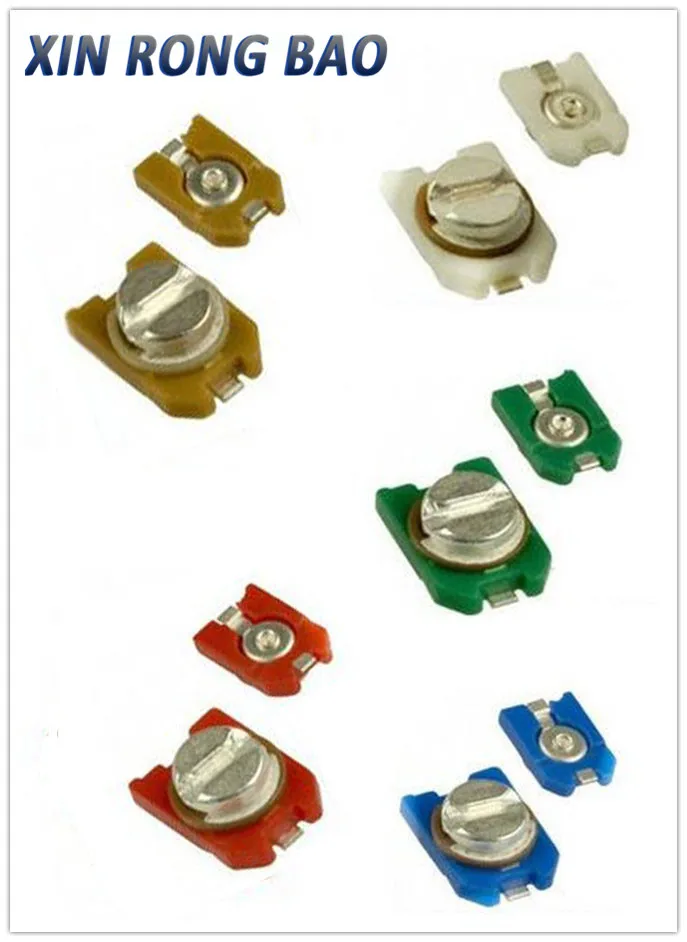 10szt 3*4 trymer Regulowany kondensator 3PF 6PF 10PF 20PF 30PF SMD TZC3Z300A110 TZC3Z060A110 TZC3Z030A110 TZC3Z200A110 3Z100A110