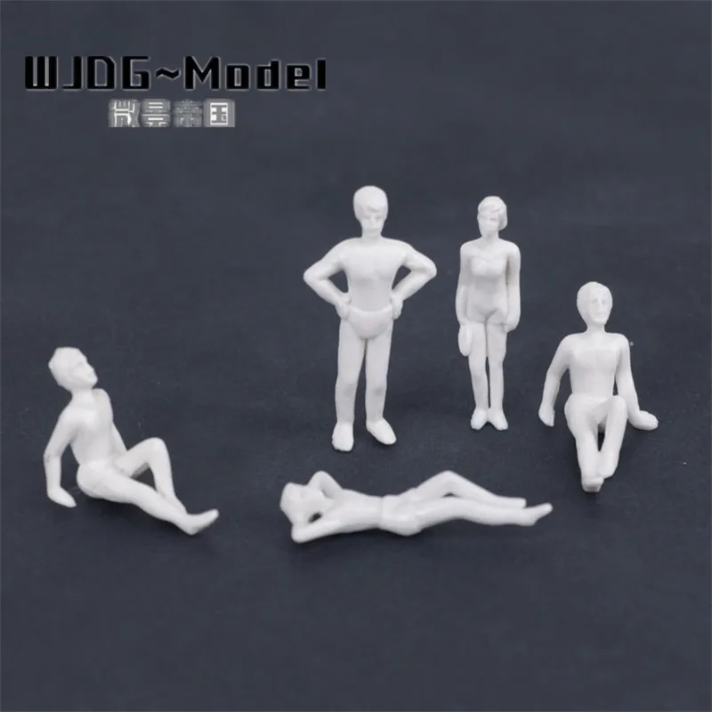 WJDG model 100pcs  White people swimming model multiple proportion for your choice1/50--1/200