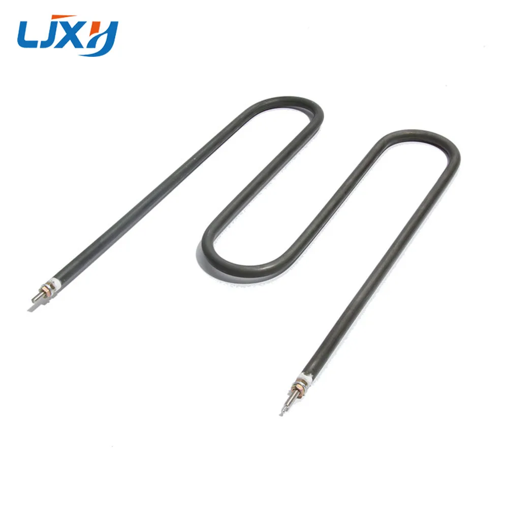 LJXH Green Dry Heating Element 230V 1200W Double U/W/M Shape Tubular Pipe 304 Stainless Steel Water Electric Heater