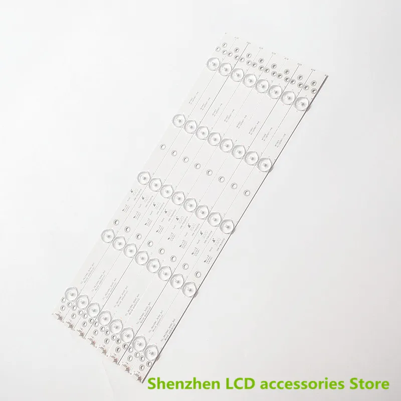 

40cm 5LED 3v LED Backlight strip 5 Lamp 4C-LB390T-YHB 4C-LB39T0-YHB NEW_39L2306C_3030C_8X5 For To shiba 39L2309C 39L2306C