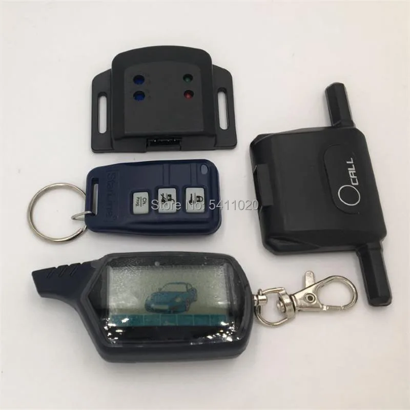 

B9 Ony Way Rmote Key + B9 Two Way Remote + B9 Antenna Accessories For Russian Engine Start Starline B9 Two way car alarm system