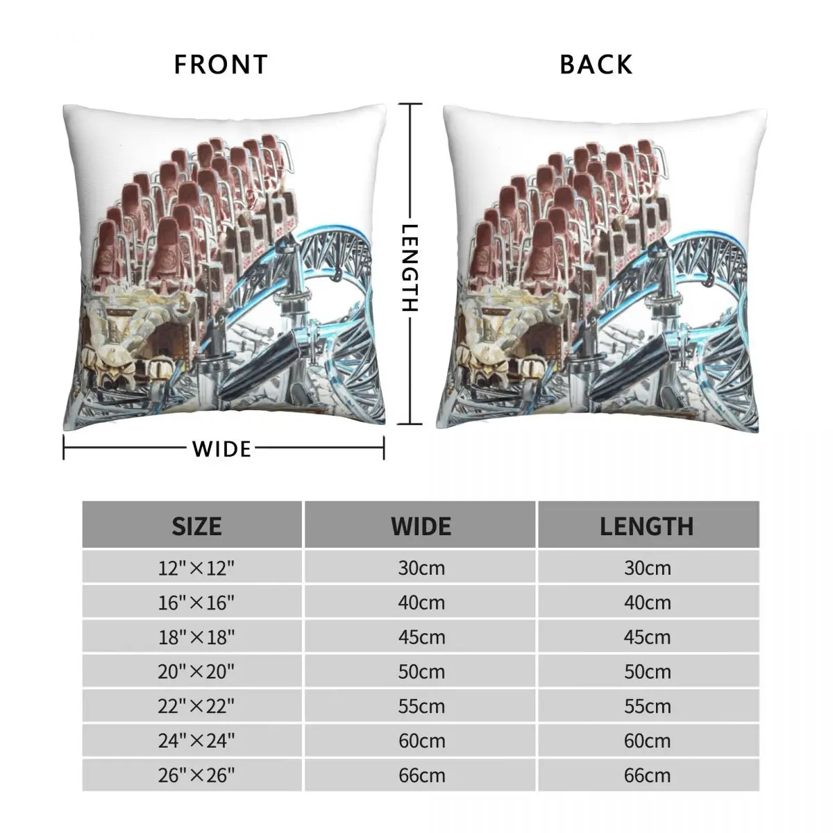 Taron At Phantasialand Square Pillowcase Polyester Linen Velvet Printed Zip Decor Throw Pillow Case Sofa Cushion Cover 45x45