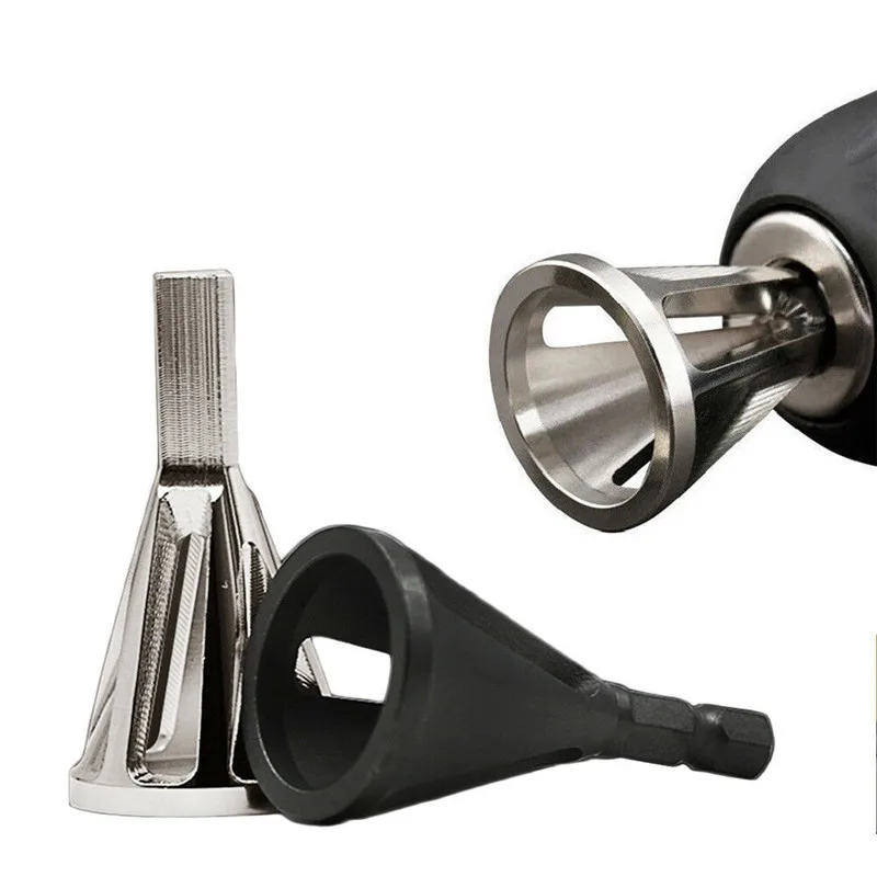 Utensile per smussatura esterna per sbavatura strumento per sbavatura in acciaio inossidabile per accessori per strumenti di riparazione filettatura bullone punta per smussatura