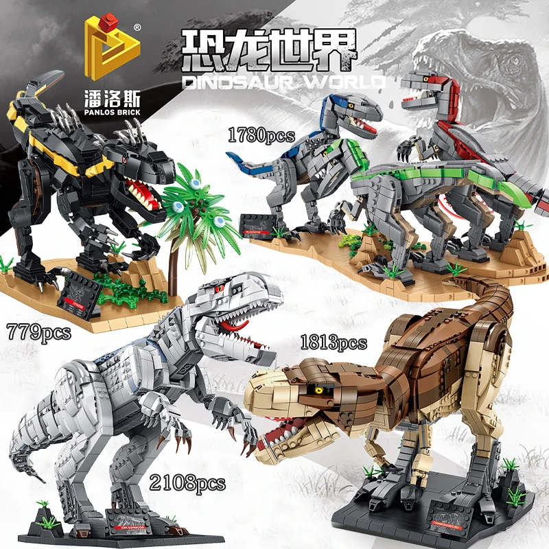 In Stock Jurassic World Park Movie Rex Rampage Tyrannosaurus Model 3508PCS Building Blocks Bricks Toys Children Gifts