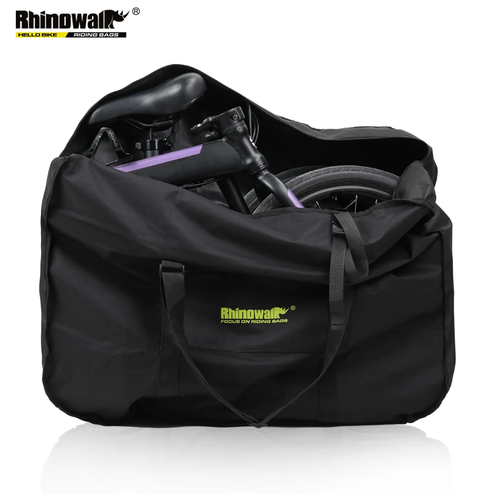 Rhinowalk 16-20 Inch Folding Bike Carry Bag Portable Bicycle Carry Bag Cycling Bike Transport Case Travel Bicycle Storage Bag