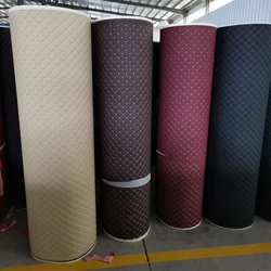 3D Diamond Suede Fabric Car Interior Modification Car Seat Cover Car Door Modification Car Ceiling Modification Furniture Sofa