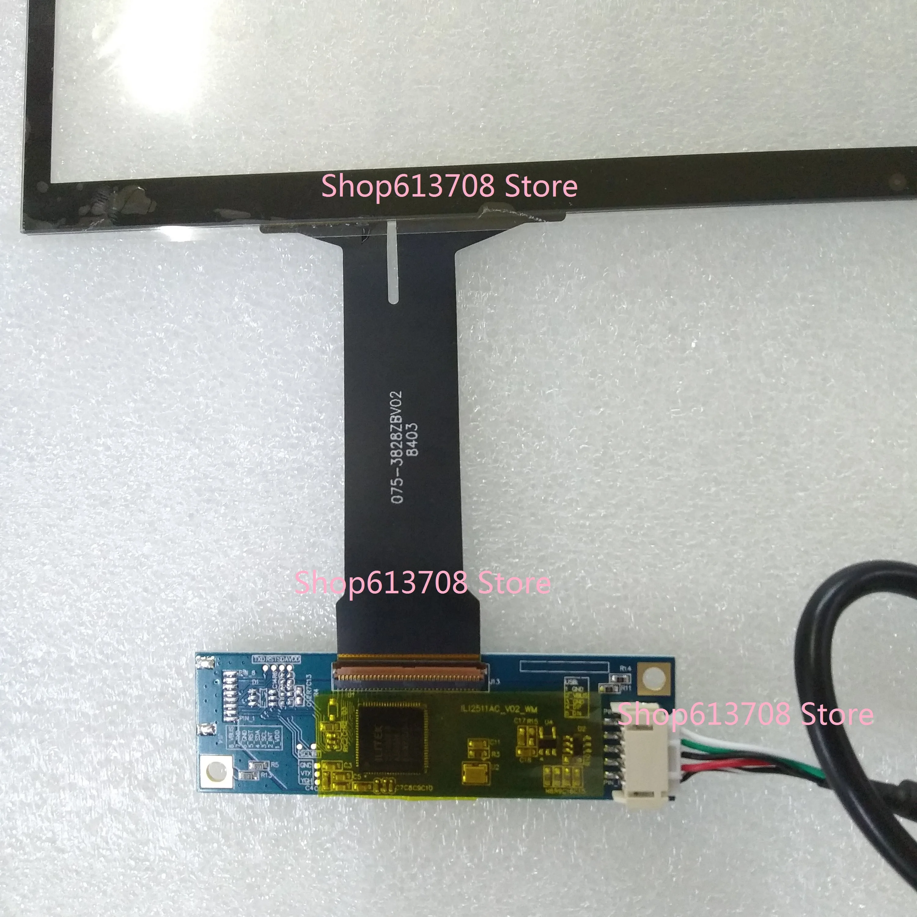 Controlador capacitivo universal do usb do painel de toque para o lcd conduziu a tela de 7 polegadas 16:10