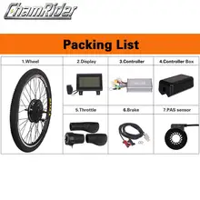 1500W wheel hub motor kit for electric bikes #5
