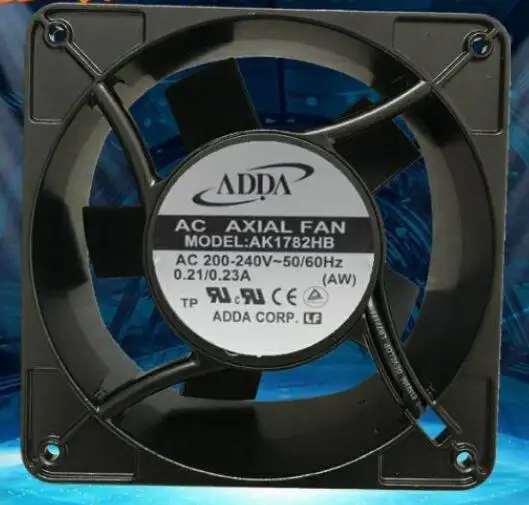 

ADDA AXIAL AK1781HB-AT AC 200-240V 176x176x89mm Server Cooling Fan