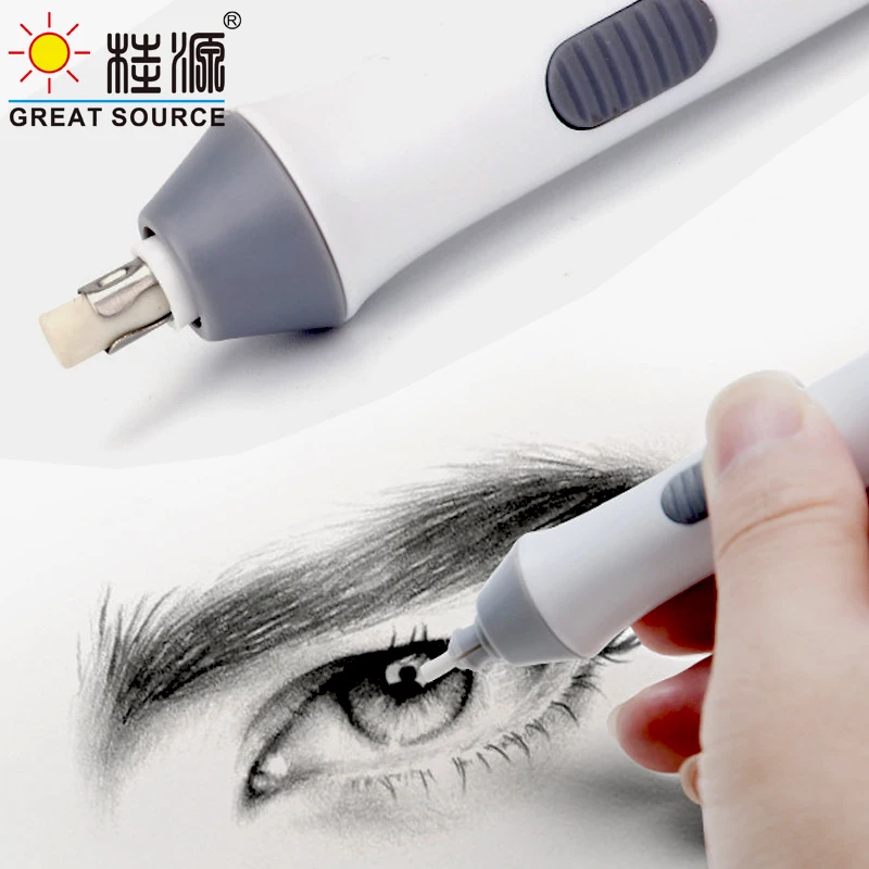 

MQQ Electric Eraser High Light Eraser Drawing Pencil Eraser Machine Replace 2.3mm / 5mm Eraser (20PCS)