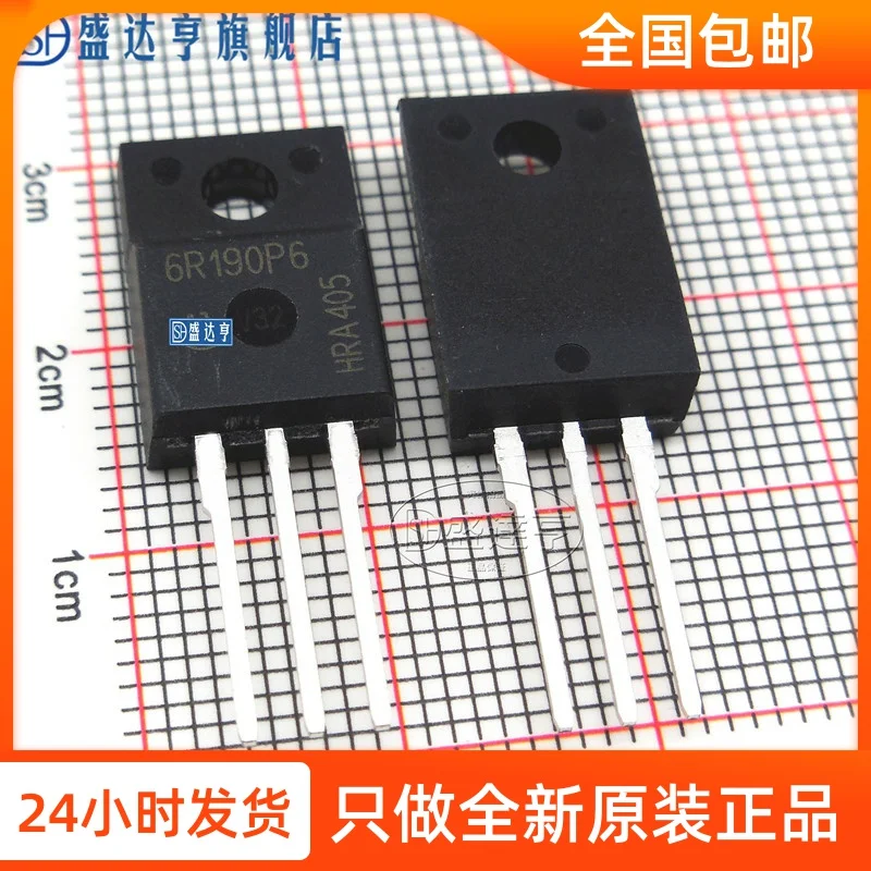 

IPA60R190P6 6R190P6 20.2A 600V TO220F DIP MOSFET транзистор