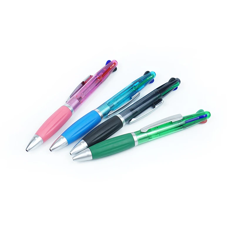 Plastic Hot-selling 4 Colors change ballpoint Pens