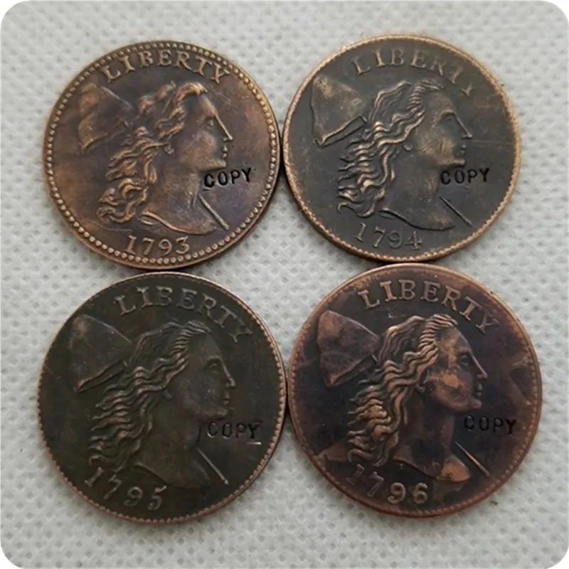 1793,1794,1795,1796 LIBERTY CAP Large Cent Coin COPY commemorative coins-replica coins medal coins collectibles