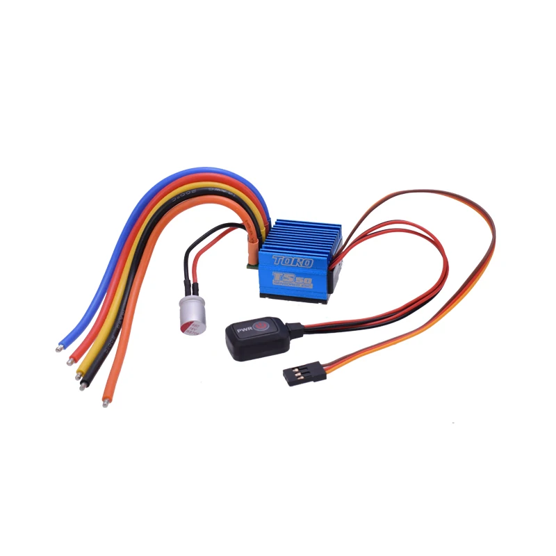 SkyRC TS50 50A ESC Không Chổi Than Sensored Với 6V/2A BEC Hỗ Trợ Cảm Biến Không Cảm Động Cơ Không Chổi Than Cho 1/10 Con Bọ và Xe Du Lịch